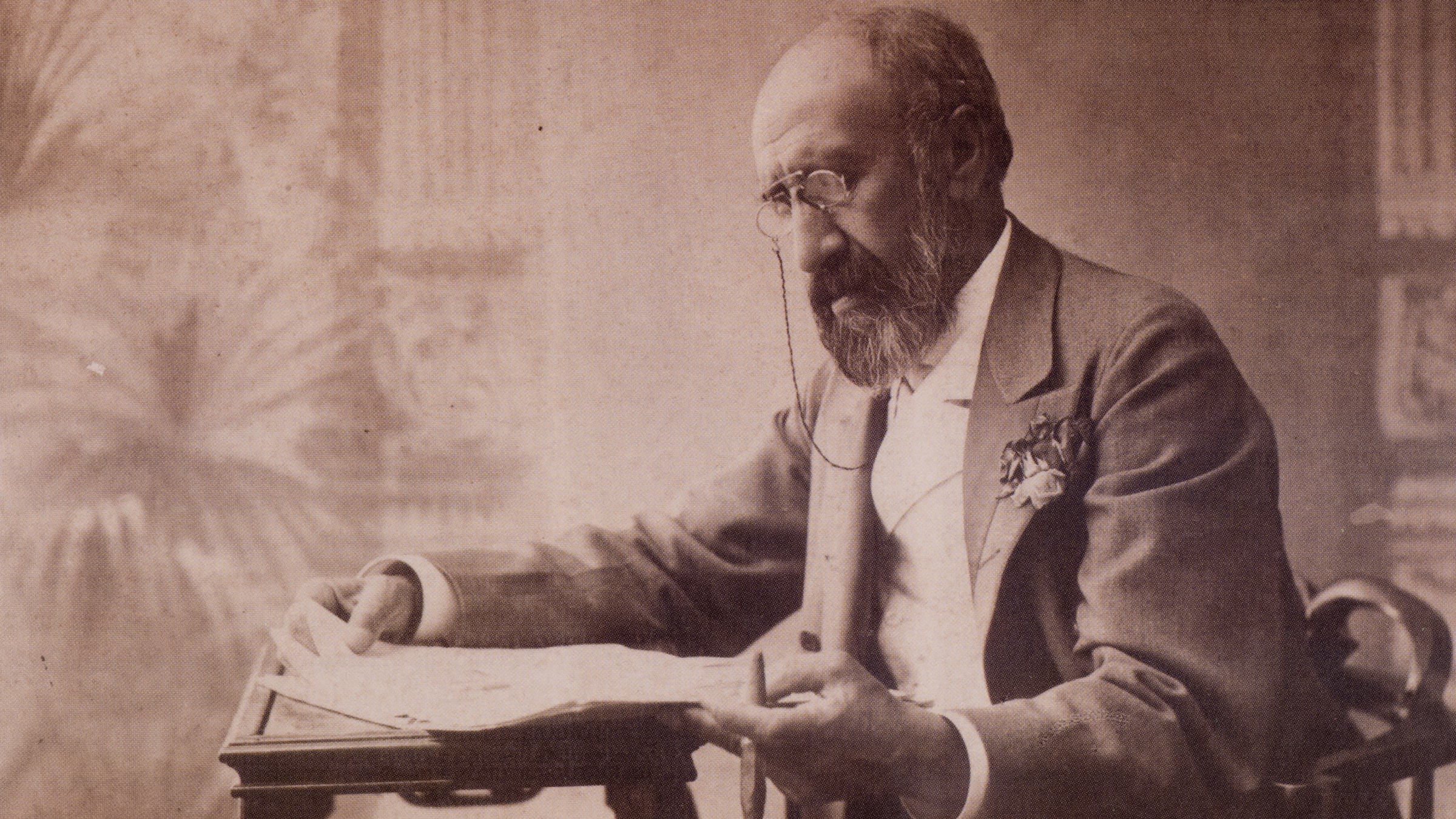 İstanbul Arkeoloji Müzesi Kurucusu Osman Hamdi Bey.