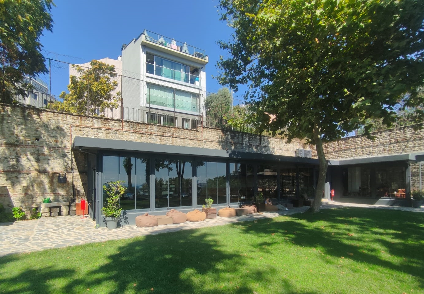 Takiyüddin'in Rasathanesi'nin bulunduğu tahmin edilen bölge.